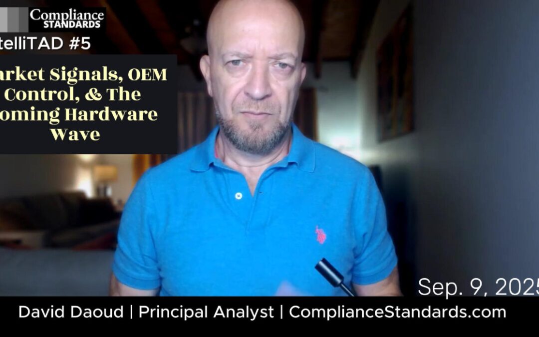 Issue 5: Market Signals, OEM Control, and the Coming Hardware Wave